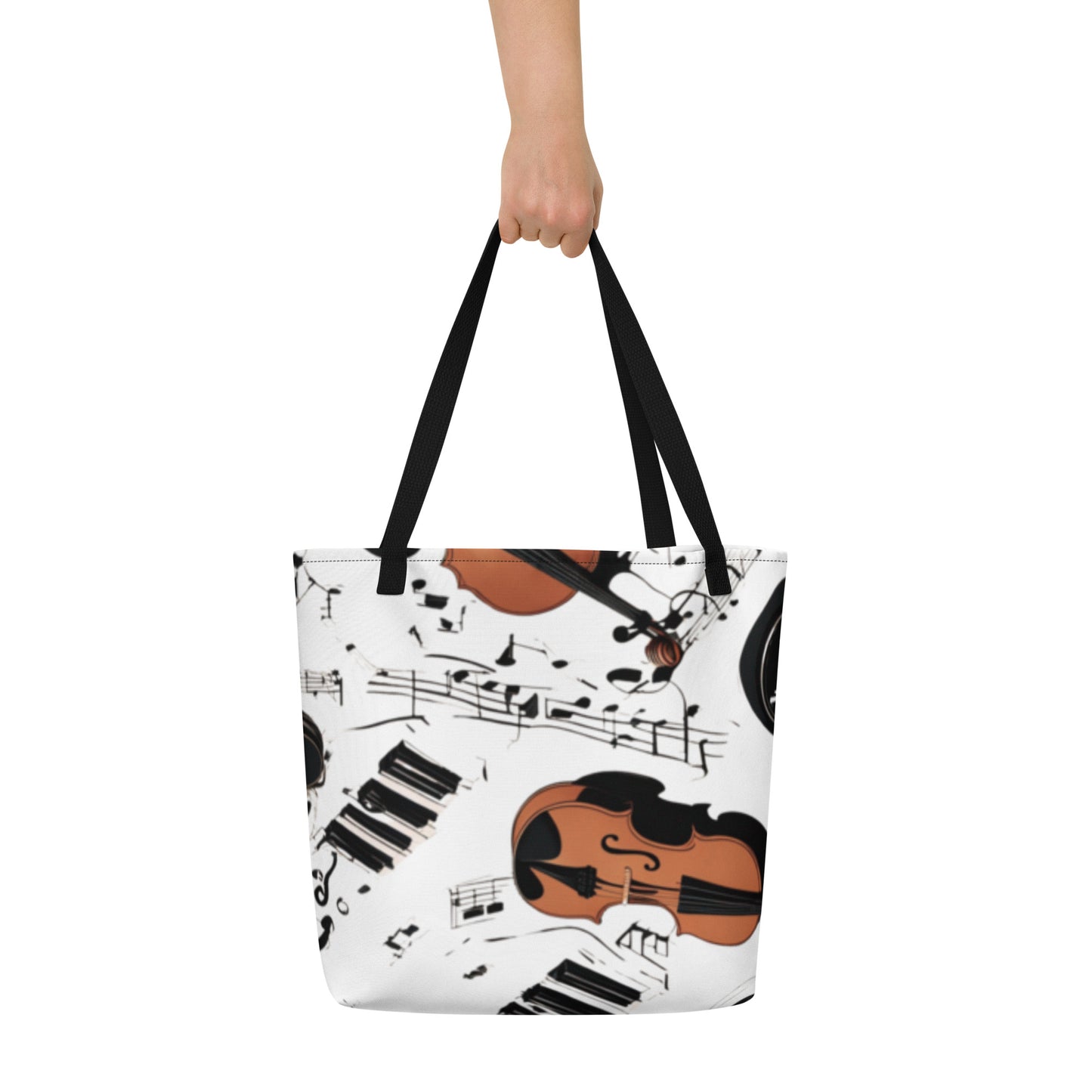 All-Over Print Large Tote Bag