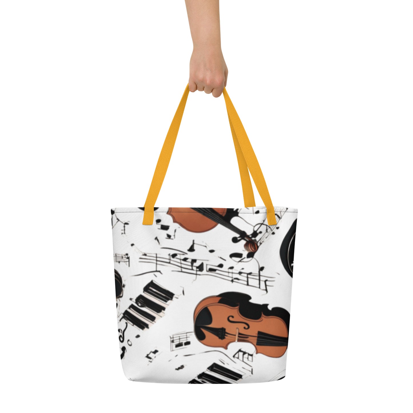 All-Over Print Large Tote Bag