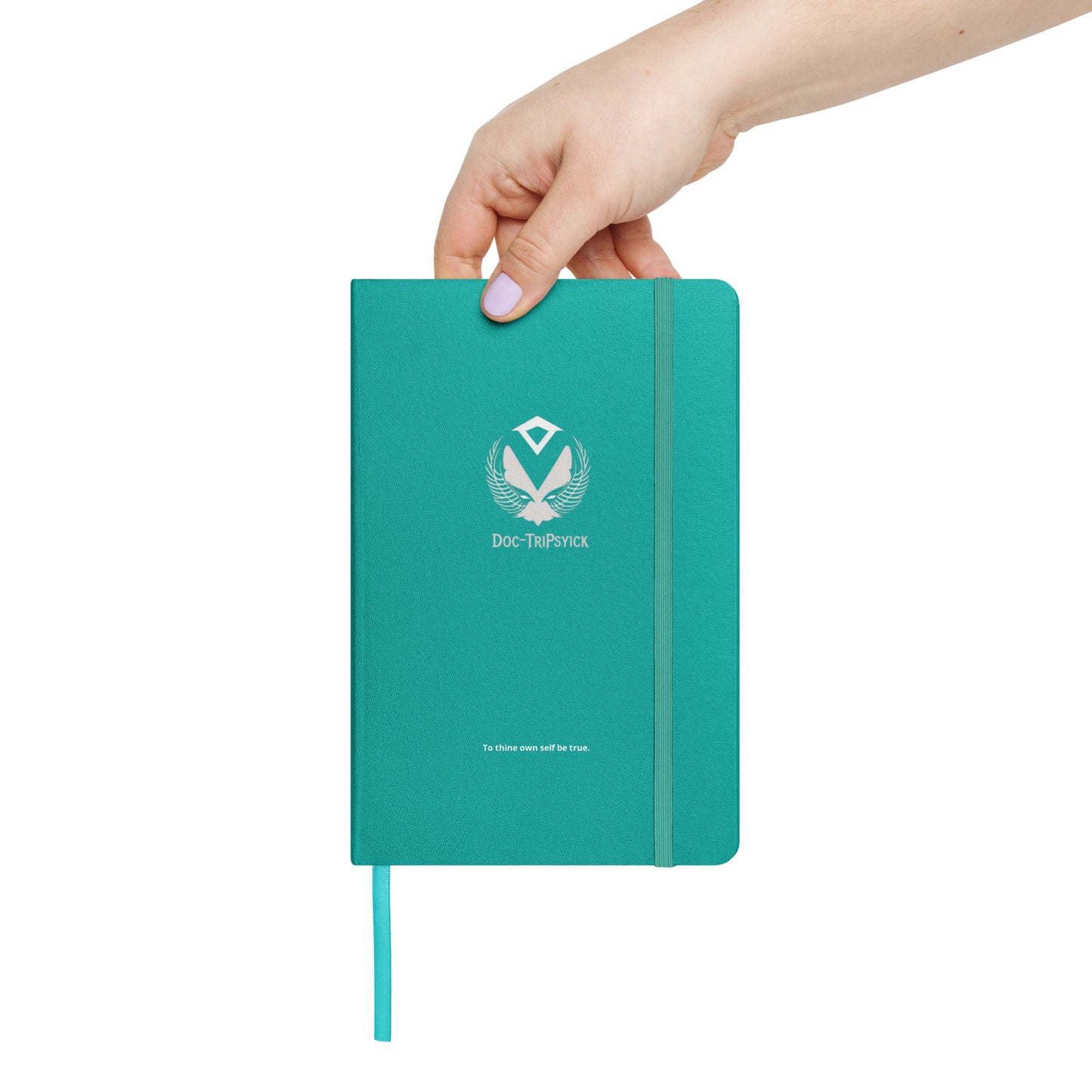 Hardcover bound notebook