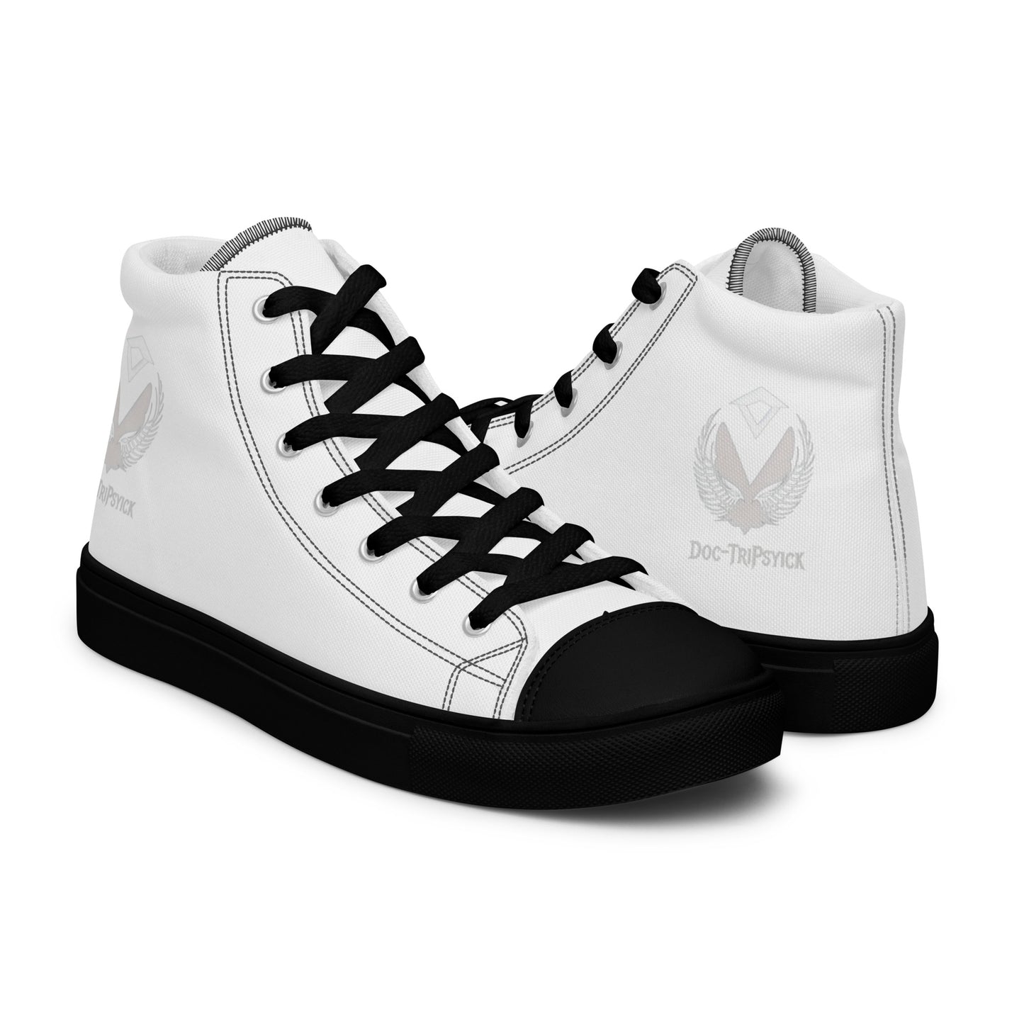 Men’s high top canvas shoes