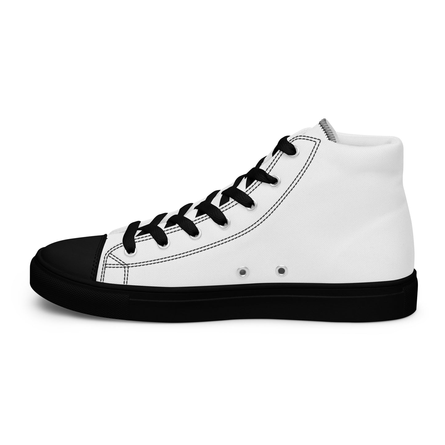 Men’s high top canvas shoes