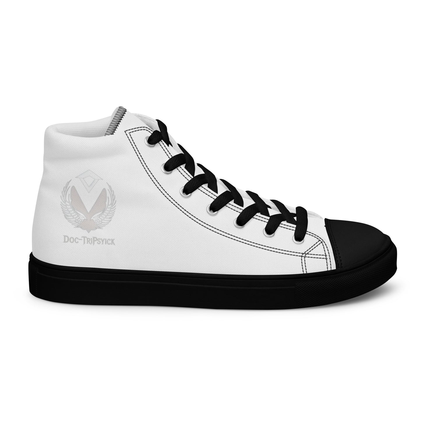 Men’s high top canvas shoes